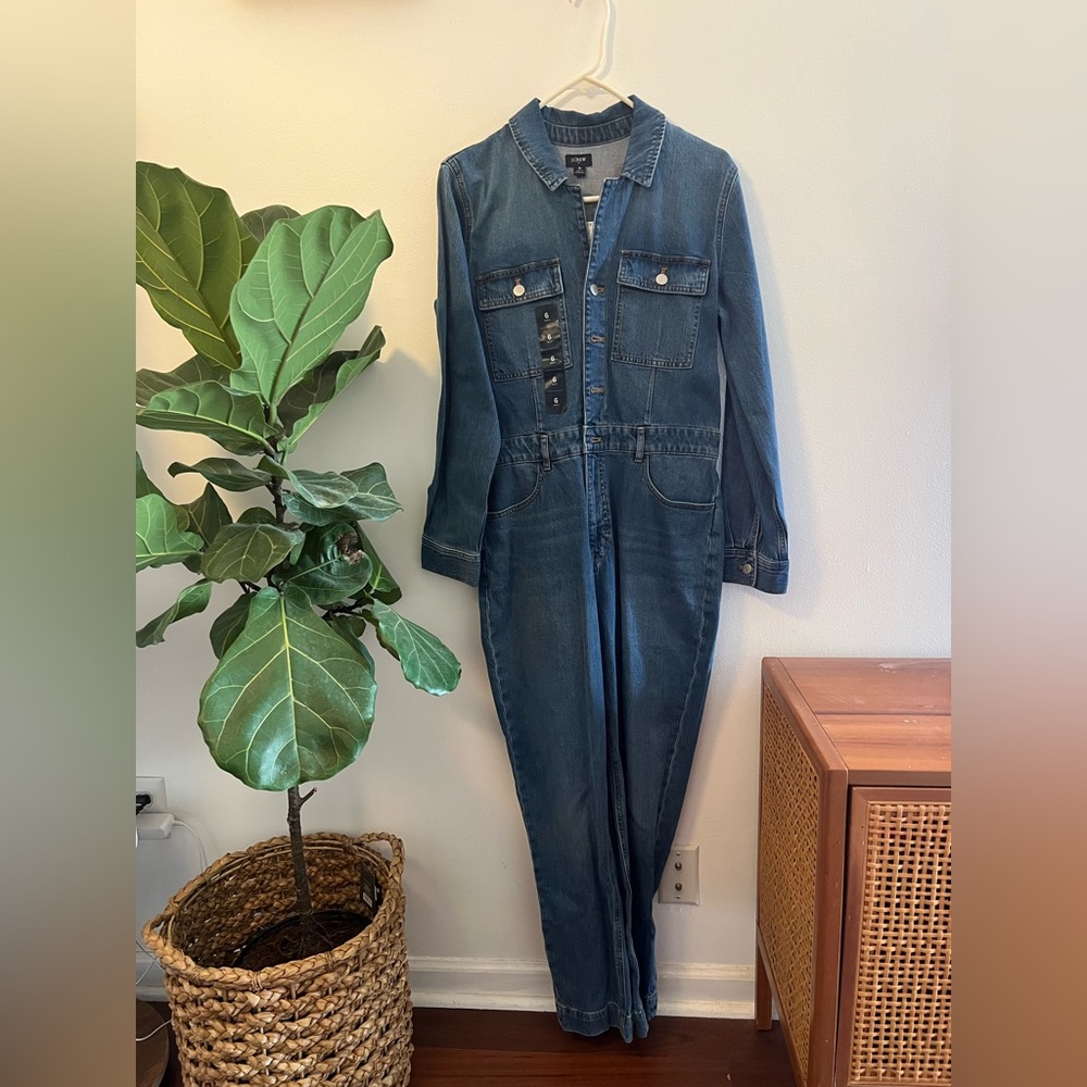 J Crew Denim jumpsuit